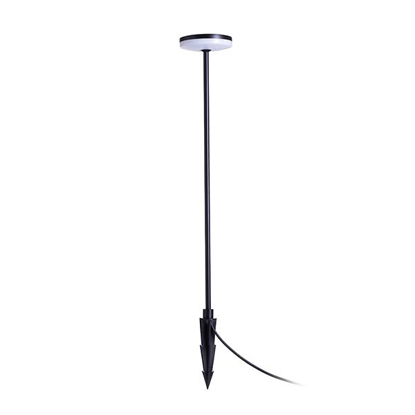 LED reflektor na šiljku 12W 770 lm 3000K IP54 crni mat akril