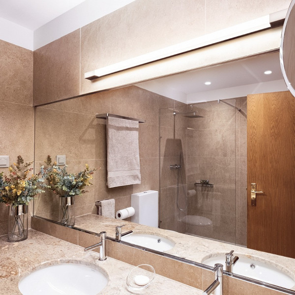 LED svjetiljka AMENITY 120 zidna krom 230V LED 14W IP44 3000K