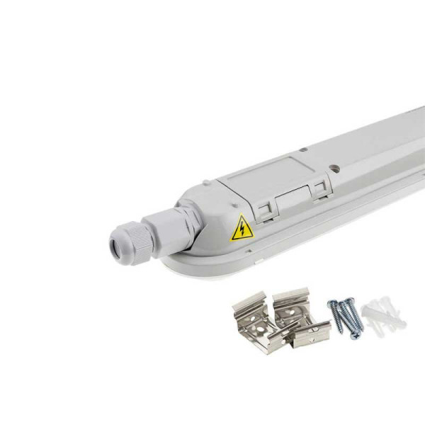 LED svjetiljka IP65 120 cm 40W 100lm/w Spojnice od nehrđajučeg čelika PIR senzor pokreta