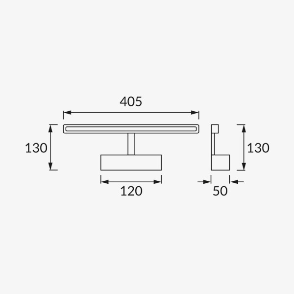 LED svjetiljka Marta 8W 400 mm IP44 LED svjetiljka Marta 8W 400 mm IP44