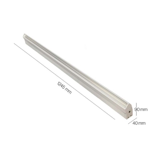 LED svjetiljka za školske ploće EDULF 50W 72 lm/W 120 cm 4000K LED unutarnja rasvjeta 008404 - iDEAL LED | Led žarulje - LED rasvjeta iDEAL LED | Led žarulje - LED rasvjeta LED svjetiljka za školske ploće EDULF 50W 72 lm/W 120 cm 4000K