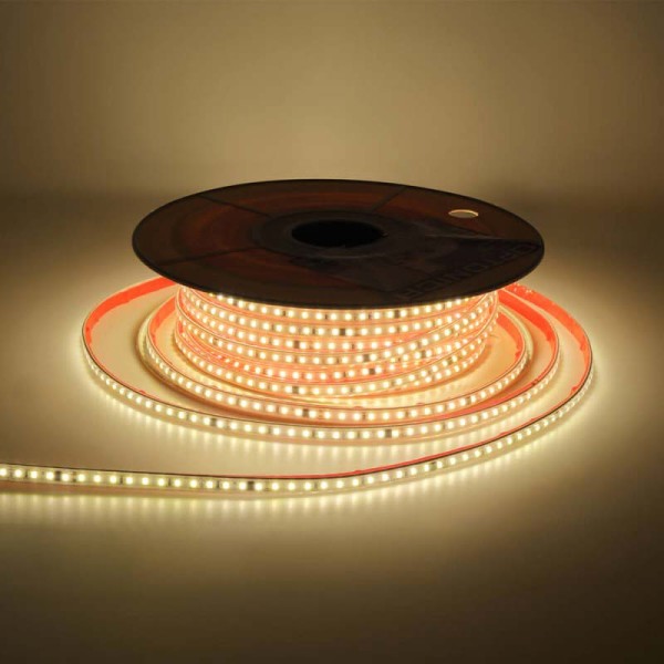 LED traka 220V 9 W/m 120 SMD/m 100 lm/w IP65