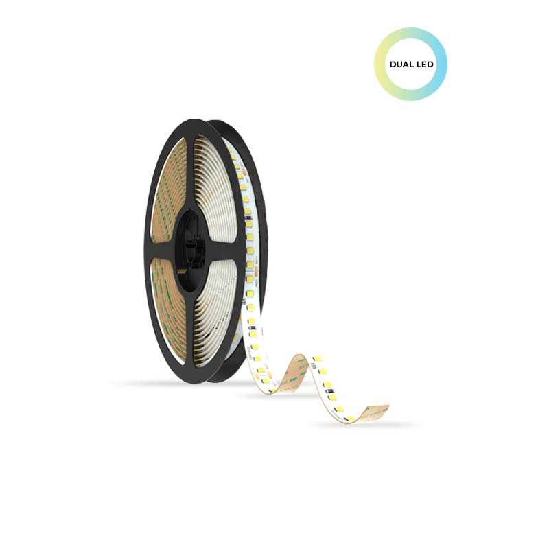LED traka 24V 16 W/m CCT izmjenjiva boja svjetlosti 3000-6000K 60 SMD/m  - Kolut 5 metara