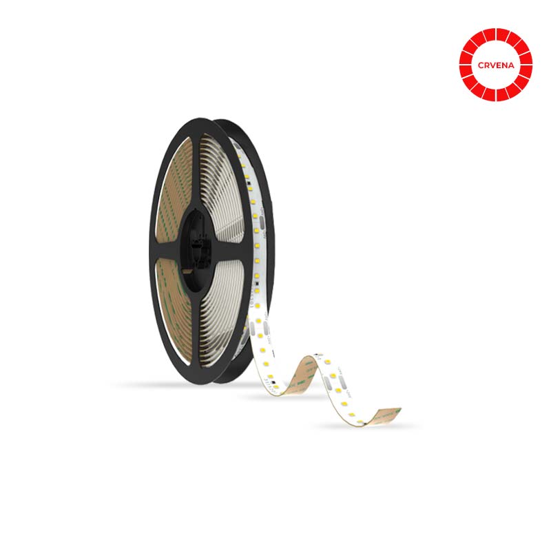 LED traka crvena 12V 14.4 W/m 60 SMD/m 1200 lm/m IP20 - Kolut 5 metara