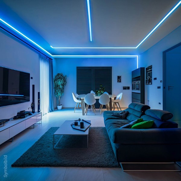 LED traka S-Shape 12V 7.2W 120lm/m 2835 IP20 - kolut 5 metara