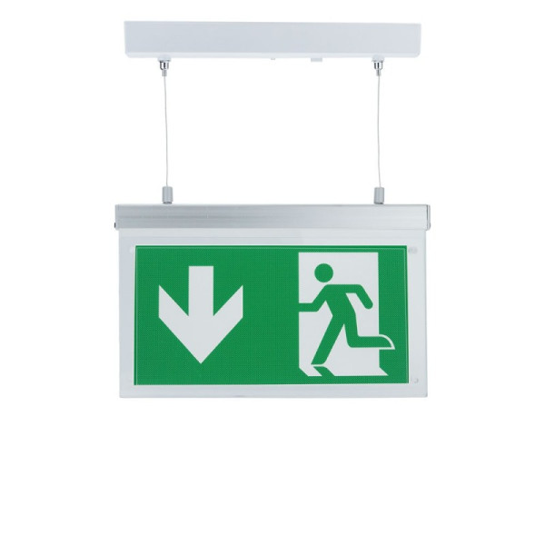 LED VISEĆA PANIK SVJETILJKA 3.6V 2W - PVC piktogram IP20