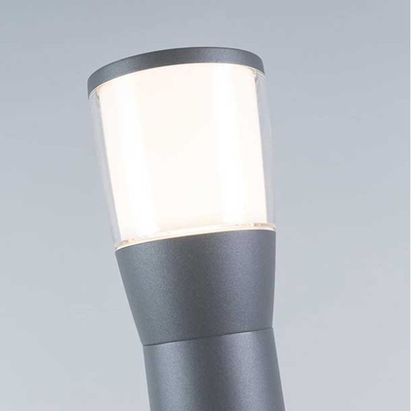 Tamno sivi LED rasvjetni stup 80 cm 7W IP54
