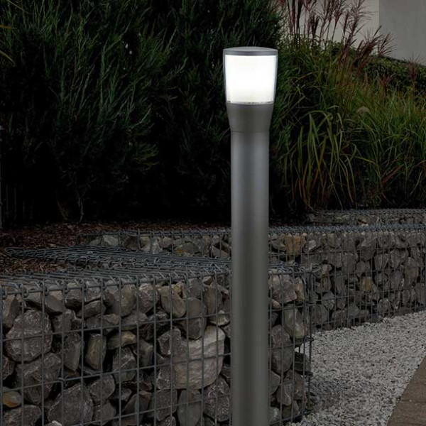 Tamno sivi LED rasvjetni stup 80 cm 7W IP54