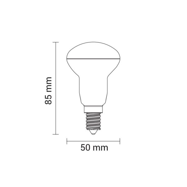 LED žarulja E14 R50 6W 450 lm 220V