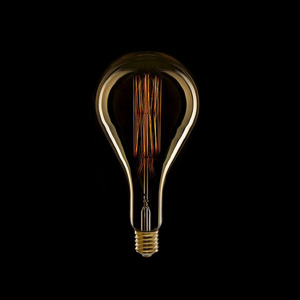 LED ŽARULJA E27 PS160 8W zlatno staklo Dimabilna 1800K