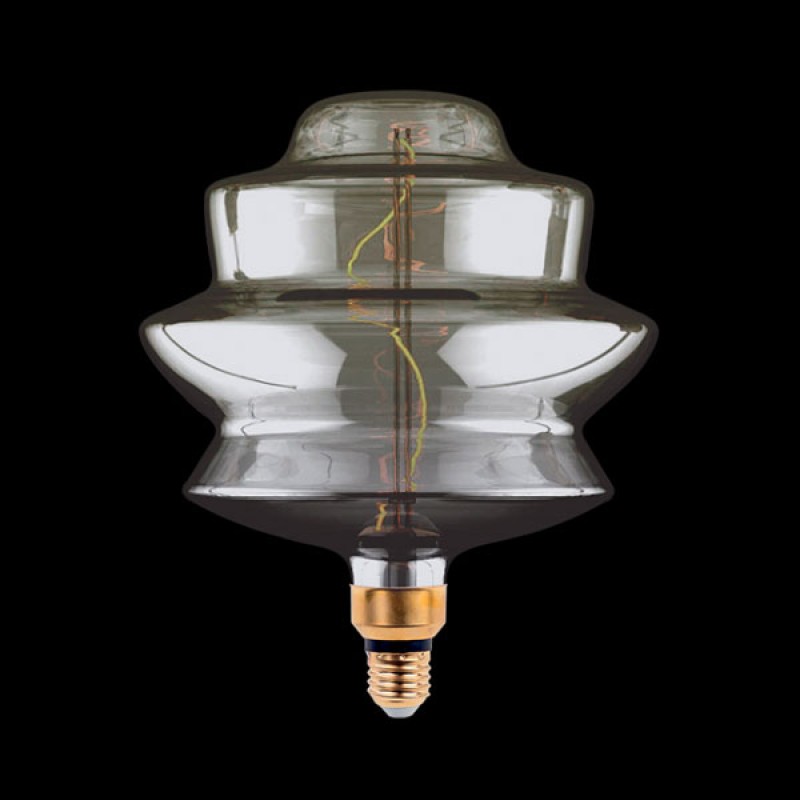 LED ŽARULJA E27 VINTAGE  8W E27 Ф180 SMOKED DIMABILNA 2000K