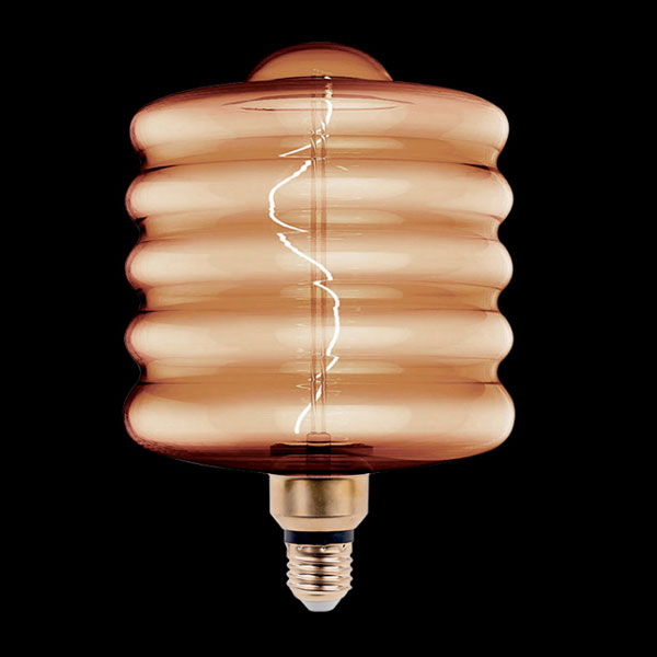 LED ŽARULJA E27 VINTAGE  8W E27 Ф200 ZLATNA DIMABILNA 2000K