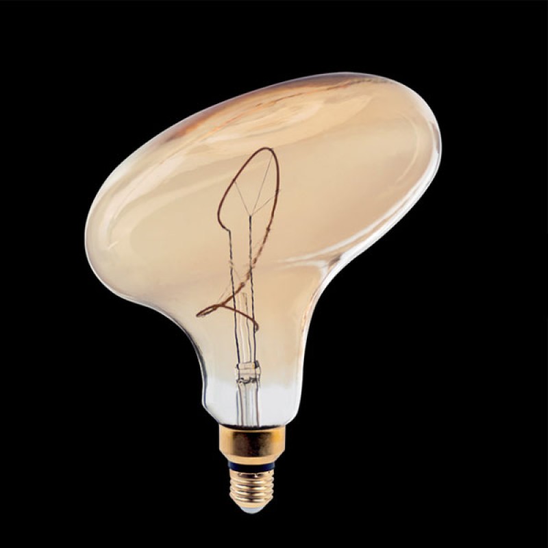 LED ŽARULJA E27 VINTAGE  UFO 4W E27 ZLATNA DIMABILNA 2000K