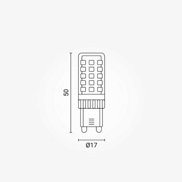LED žarulja G9 3.5W 400 lm 220-240V 360°