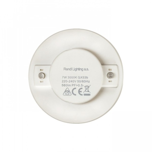LED ŽARULJA GX53 7W 560LM Ra>80 105° AC220V 3000K LED žarulje G12340 - iDEAL LED | Led žarulje - LED rasvjeta iDEAL LED | Led žarulje - LED rasvjeta LED ŽARULJA GX53 7W 560LM Ra>80 105° AC220V 3000K