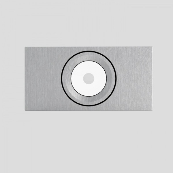 LED ZIDNA NADGRADNA RASVJETA Tico aluminij 230V LED 3W IP20 3000K 190 lm Ra 80