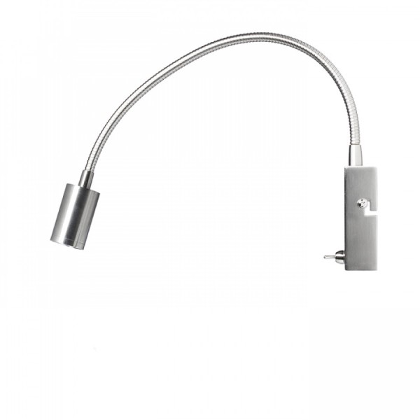 LED zidna svjetiljka mat nikl 230V LED 3W 40° 3000K 240 lm Ra 80