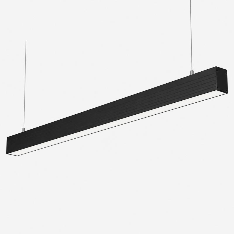 Linearna crna visilica ALIA 40W 4000K 6000 lm 120 cm