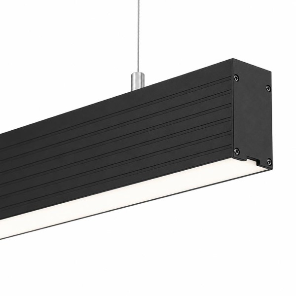 Linearna crna visilica ALIA 40W 4000K 6000 lm 120 cm