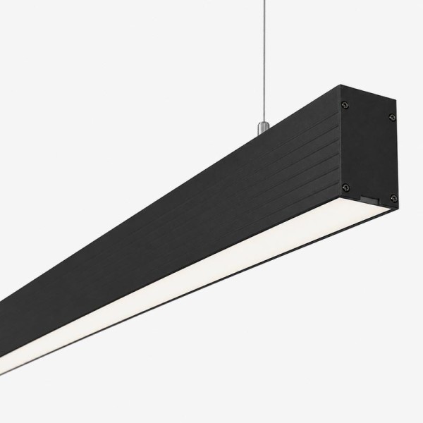 Linearna crna visilica ALIA 40W 4000K 6000 lm 120 cm