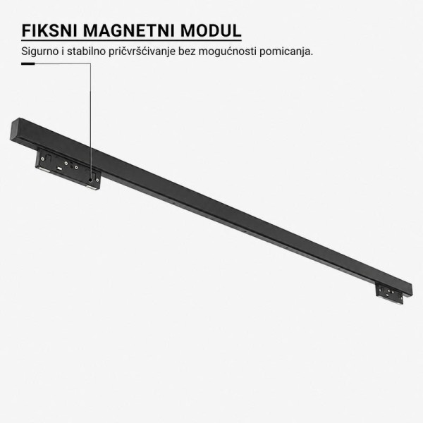 Linearna LED svjetiljka 20W 1200 lm za magnetnu tračnu šinu M05 Linearna LED svjetiljka 20W 1200 lm za magnetnu tračnu šinu M05