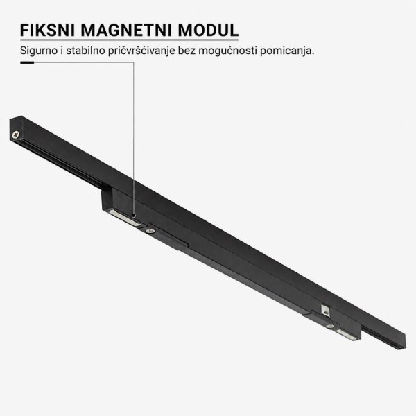 Linearna mrežasta LED svjetiljka 7W 560 lm za magnetnu tračnu šinu M05
