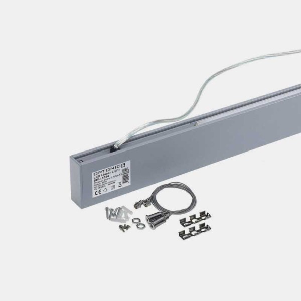 Linearna viseća LED svjetiljka 50W 4000K 5000 lm dvostruko osvjetljenje