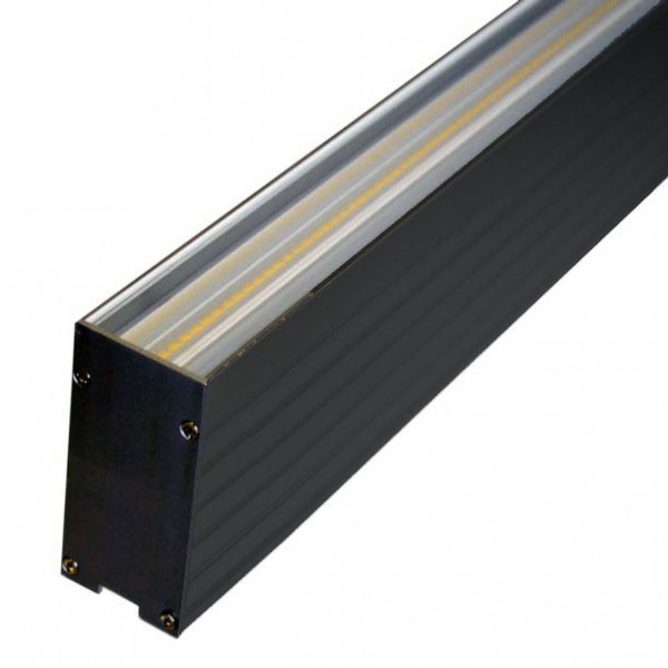 Linearna crna visilica Aria 60W 4000K 6000 lm IP40 150 cm