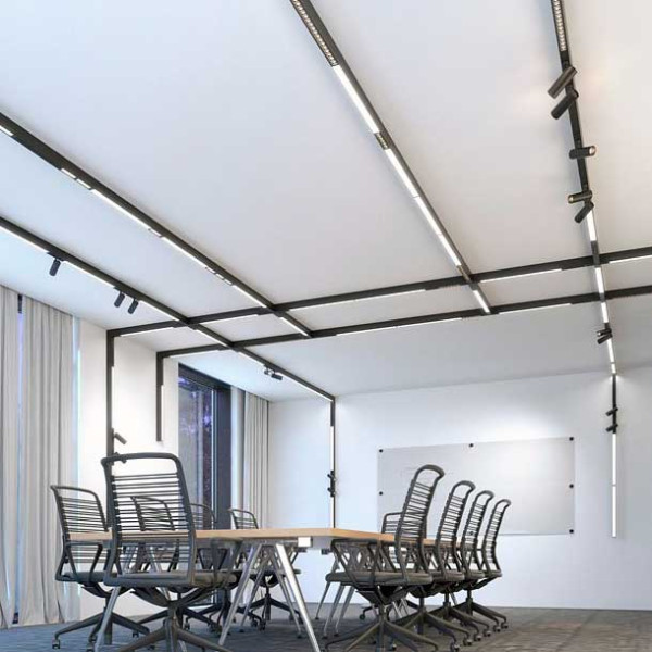 Magnetni tračni reflektor M20/M35 5W DC48V 400lm IP20 Magnetna tračna rasvjeta LN5338 - iDEAL LED | Led žarulje - LED rasvjeta iDEAL LED | Led žarulje - LED rasvjeta Magnetni tračni reflektor M20/M35 5W DC48V 400lm IP20