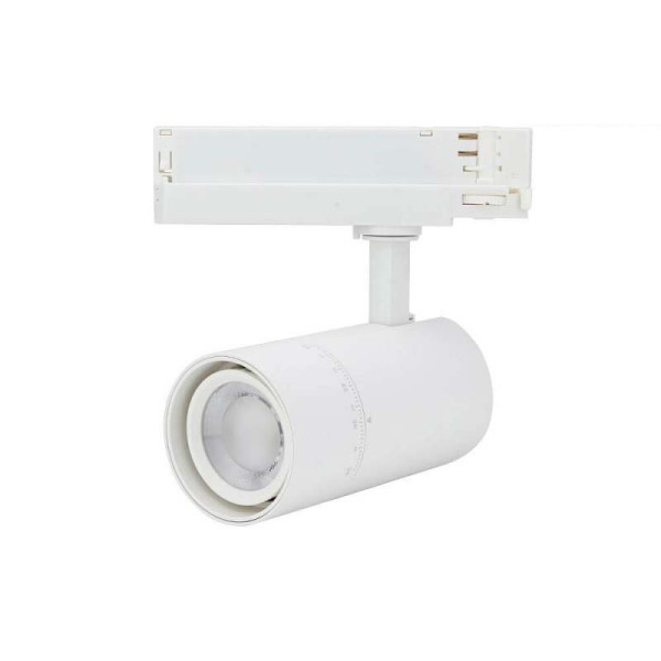 Magnetni tračni spot reflektor 20/25/30W 2750 lm 24° za višefaznu magnetnu tračnu šinu 220V Magnetna tračna rasvjeta FL15105 - iDEAL LED | Led žarulje - LED rasvjeta iDEAL LED | Led žarulje - LED rasvjeta Magnetni tračni spot reflektor 20/25/30W 2750 lm 24° za višefaznu magnetnu tračnu šinu 220V