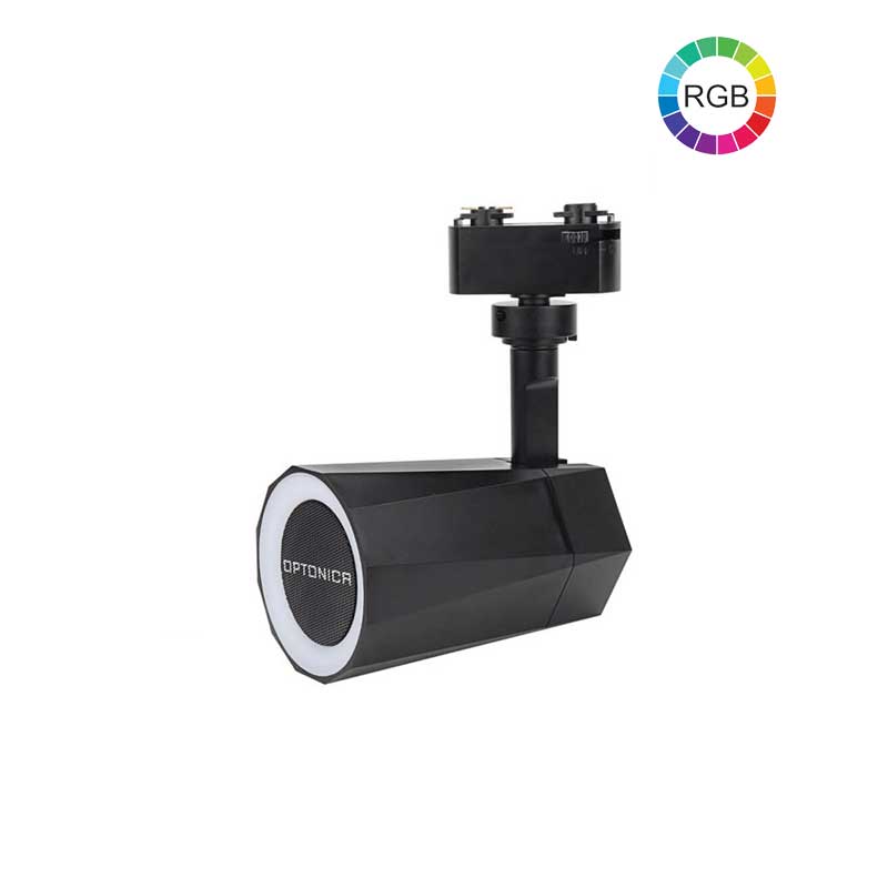 Monofazni tračni RGB LED reflektor sa zvučnikom 11W