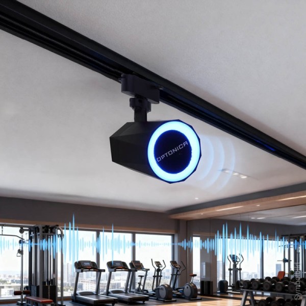 Monofazni tračni RGB LED reflektor sa zvučnikom 11W