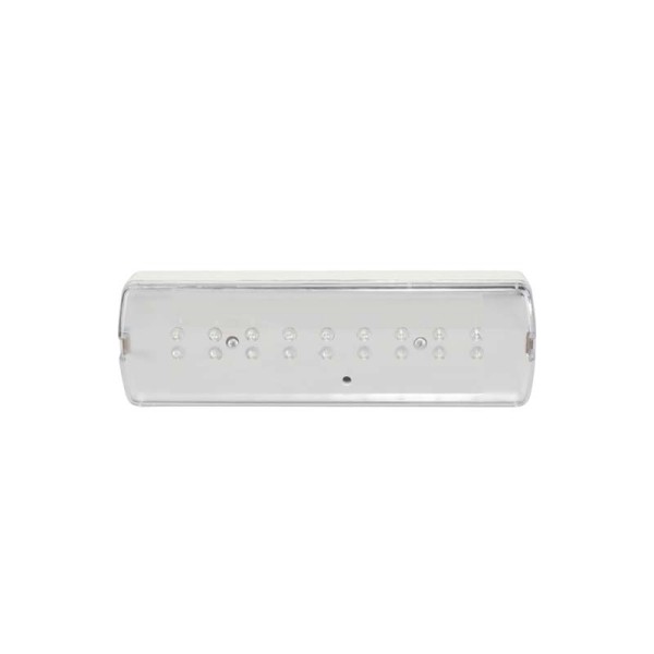 Nadgradna LED panik svjetiljka 2.4W 3 sata trajanje 6200K IP21 / piktogram