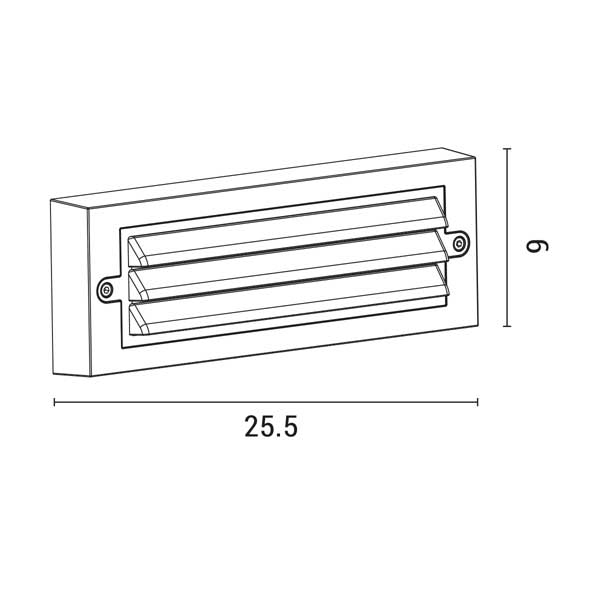 Nadgradna LED svjetiljka 6W 4000K IP65 120 lm