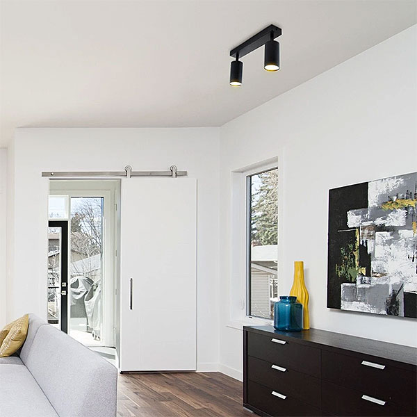 Nadgradna usmjerena LED svjetiljka 2xGU10 230V Fargo LED unutarnja rasvjeta 013359 - iDEAL LED | Led žarulje - LED rasvjeta iDEAL LED | Led žarulje - LED rasvjeta Nadgradna usmjerena LED svjetiljka 2xGU10 230V Fargo