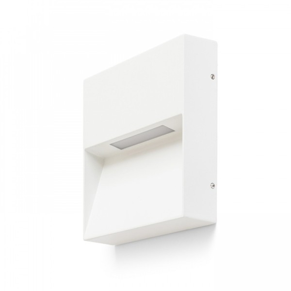 Nadgradna zidna LED svjetiljka AQILA SQ 6W 200 lm 3000K IP54 R12542 - iDEAL LED | Led žarulje - LED rasvjeta iDEAL LED | Led žarulje - LED rasvjeta Nadgradna zidna LED svjetiljka AQILA SQ 6W 200 lm 3000K IP54