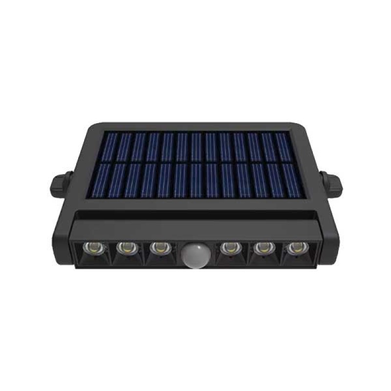 Nadgradna/Zidna solarna LED svjetiljka 1.8W 450 lm 5.5V IP54 Senzor pokreta