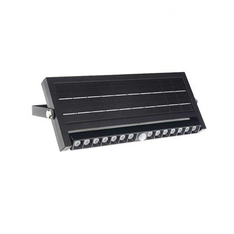 Nadgradna/Zidna solarna LED svjetiljka 3.2W 1000 lm 5.5V IP54 PIR senzor pokreta