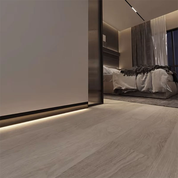 Nadgradni zidni rubni aluminijski profil za LED traku opalno bijeli difuzor 2 metra 18.0x80.0 mm
