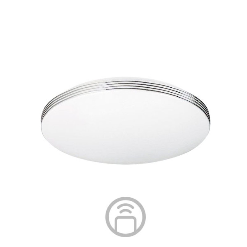 NEOS LED PLAFONJERA 18W SA DALJINSKIM UPRAVLJANJEM 2160 LM IP40 Dimabilno
