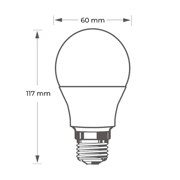 Niskonaponska LED žarulja E27 24V AC/DC 12W 4000K 1000 lm