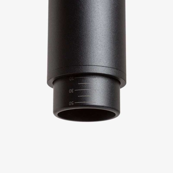 Optimus crna viseća svjetiljka GU10 10-50°