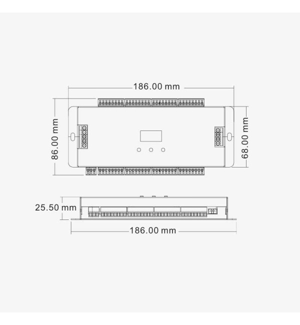 PIR kontroler za LED rasvjetu stepenica 5-24V