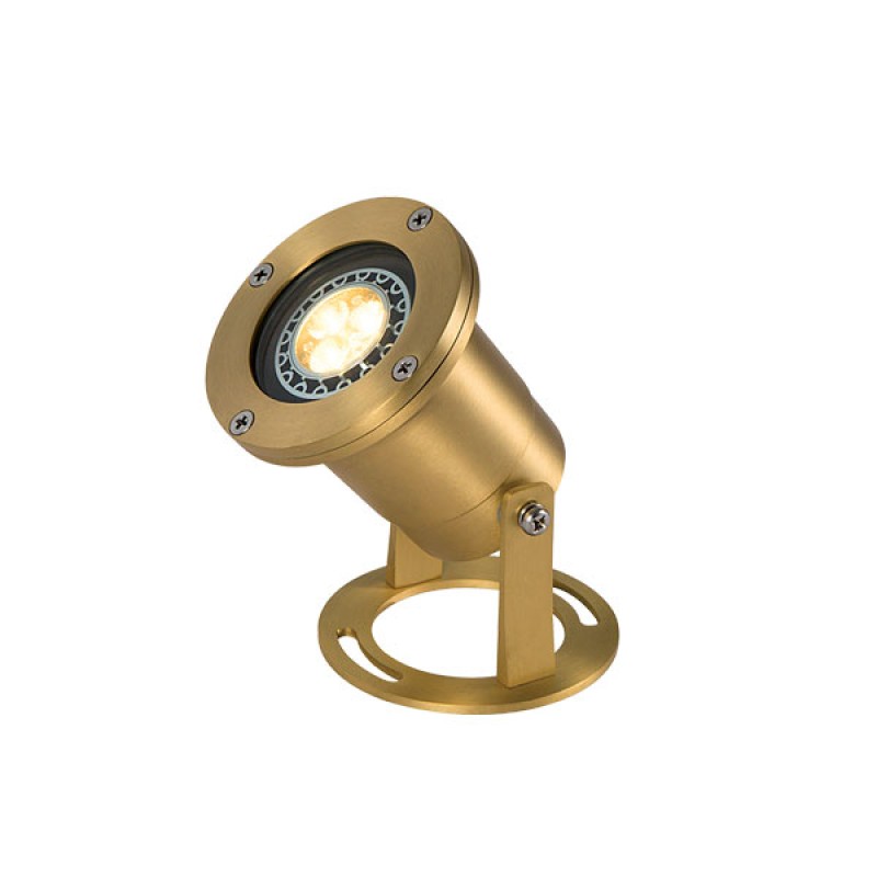 PODNA LED SVJETILJKA 1XGU5.3 IP68 POLIRANI MJED 7W