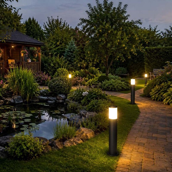 Podna LED svjetiljka Loopa E27 IP44 65 cm