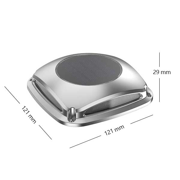 Podna Solarna svjetiljka nadgradna 0.3W 3000K IP65 10lm IP44