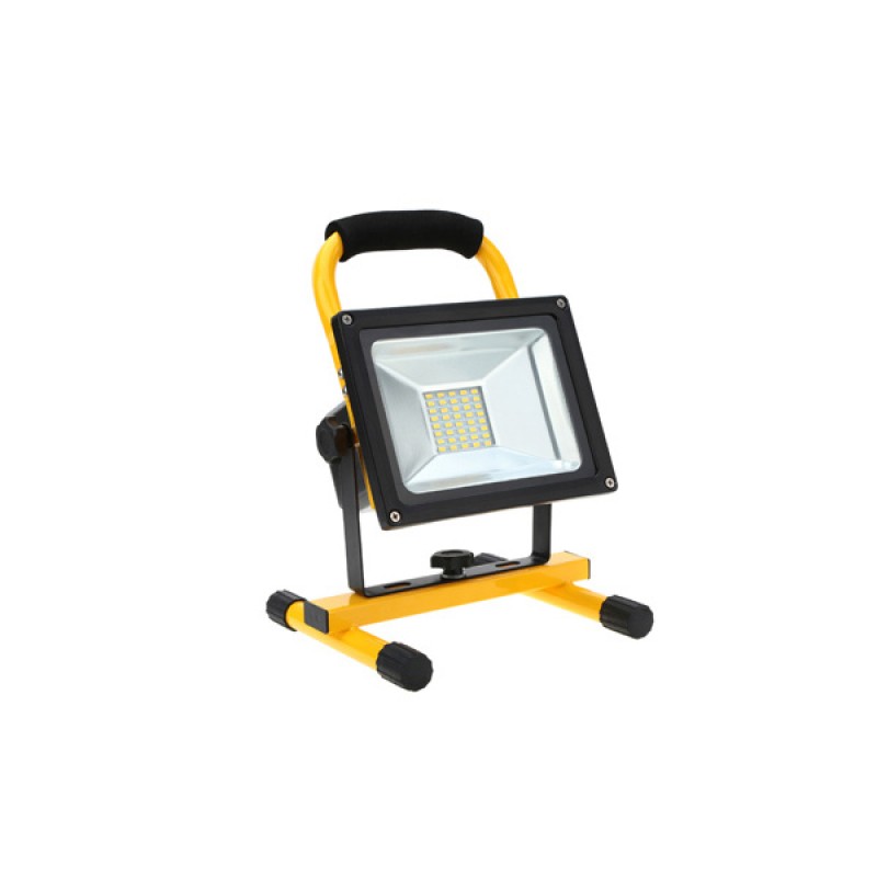 PRIJENOSNI LED REFLEKTOR 20W SA STALKOM I UTIKAČEM AC220-240V IP65 6000K Kabel 3 metra