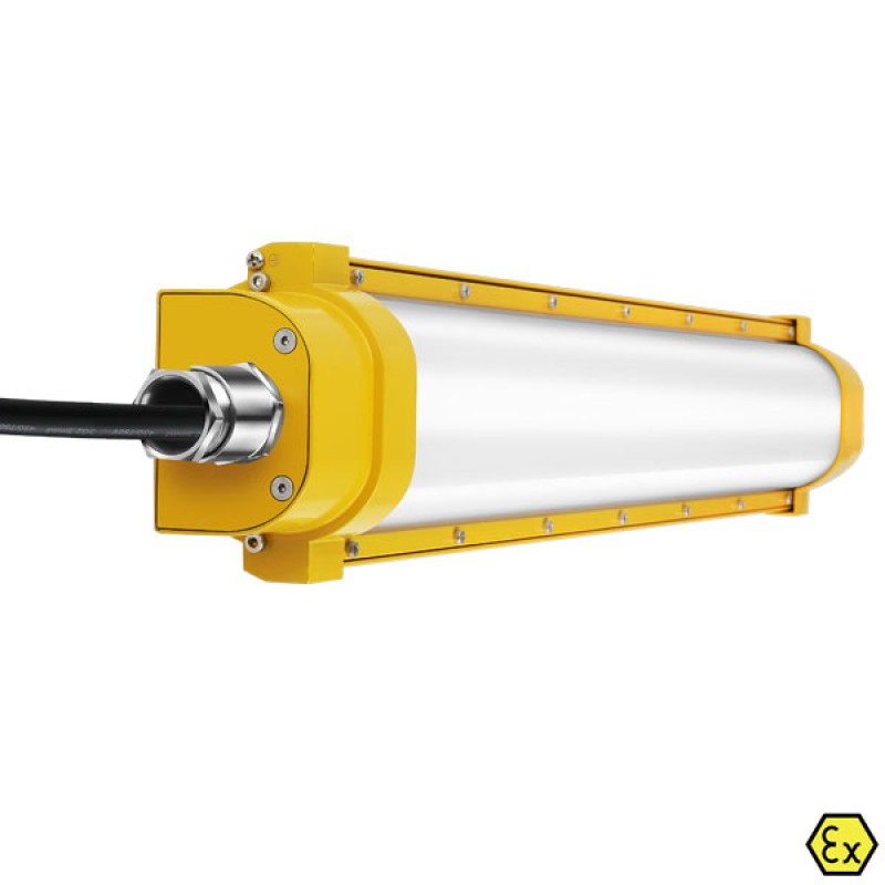 Protueksplozivna LED svjetiljka Linear 40W 5000K 140lm/W IP66 WF2 AC220-240V II 2G EX eb mb IIC T4 Gb / II 2D Ex tb IIIC T(95°C) Db