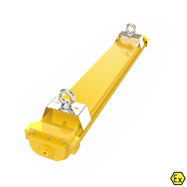 Protueksplozivna LED svjetiljka Linear 40W 5000K 140lm/W IP66 WF2 AC220-240V II 2G EX eb mb IIC T4 Gb / II 2D Ex tb IIIC T(95°C) Db