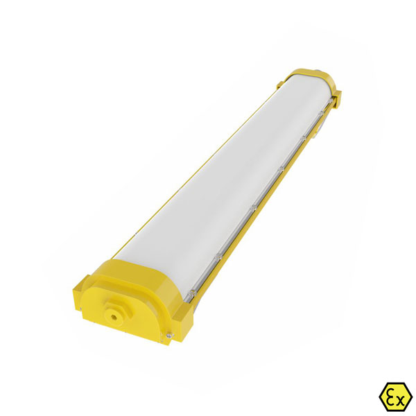 Protueksplozivna LED svjetiljka Linear 40W 5000K 140lm/W IP66 WF2 AC220-240V II 2G EX eb mb IIC T4 Gb / II 2D Ex tb IIIC T(95°C) Db